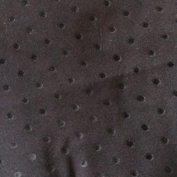 Old Navy Pixie Pants Black Velvet Polka Dots - Picture 5 of 8